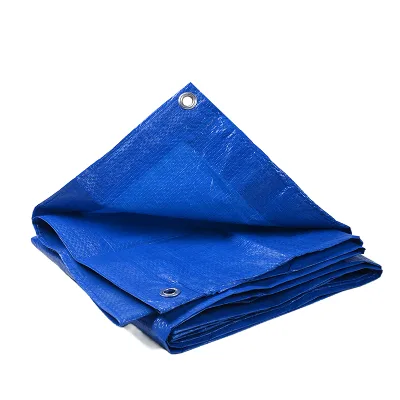 Factory Direct High Quality Heavy Duty HDPE Knitted Warp Tarpaulin 10x12 Ft 3m X 4m Roof Container Cover