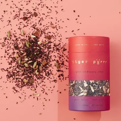 Customized Eco Friendly Paper Tin Can Tea Container Packaging
