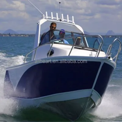16ft/18ft/20ft/23ft/25ft Aluminium Fishing Boat With Ce, Side Console