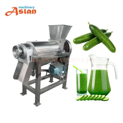 High Efficiency Lemon Cucumber Screw Juicing Machine Strawberry Orange Juicing Extractor Machine