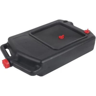 16L Plasticengine Oil Drain Pan With Large Capacity for Collecting Waste Vehicle Oil