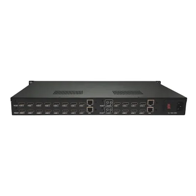 4 8 16 24 Channels H264 H265 H.265 CATV Headend IPTV HD MI IP Live Streaming Video Encoder for Digital Cable TV Broadcasting
