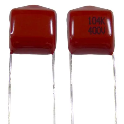 Film Capacitors , Metallized Polyester capacitor Epoxy coation 5.0mm / 7.5mm /10mm