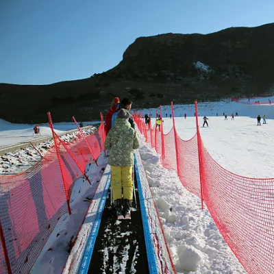Ski Resort Safety Net | Snow Fence Barrier Net | Ski Slope Protective Net