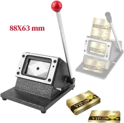 Wholesale 88x63mm R3 Round Corner Trading Game Card Die Cutter for Paper PVC Business Custom Cards