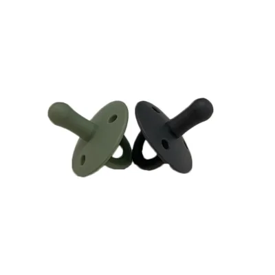 DX 2021 Soft Newborn Silicone Baby Pacifier Dummy Nipple Toy Round Pacifier