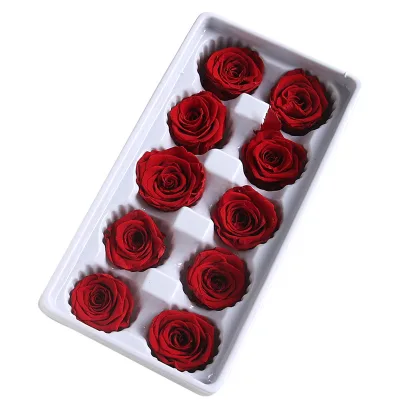 Hot Selling Factory Price a Grade  Preserved Rose 3-4cm Preserved Fresh Rose Head