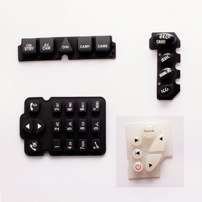membrane keypad with adhesive