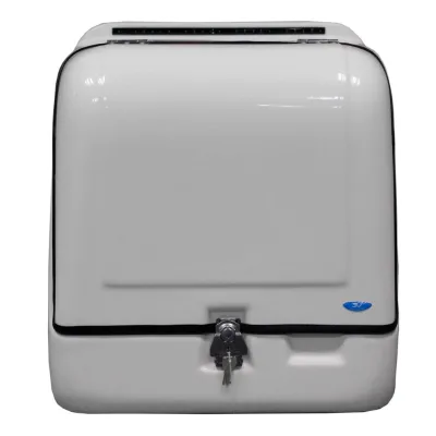 Fiberglass Water Tank & Food Delivery Box with Compression Gas Spring 113L Capacity CE Certified for Advertising