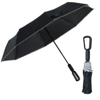 Auto open close umbrella bag