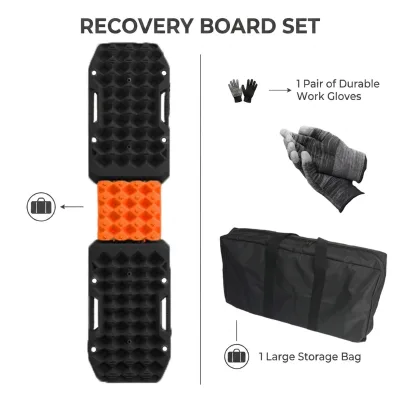 Outdoor Camping High Pressure Resistance Sand Board PA6 lMaterial 10 Tons Load-bearing Capacity Car Tire Recovery Board