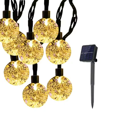 Wholesale Solar String Lights IP65 Outdoor Indoor Globe Ball with 8 Lighting Modes for Garden Wedding Party Patio Holiday Decor