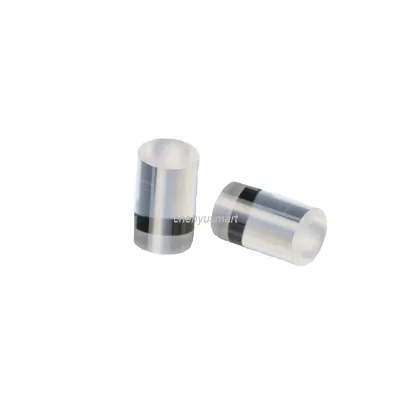 Optical Glass HK9L K9 Customized Rod Cylindrical Lens for Medical Instrument Collimator Lens Diameter 7mm D7*8mm