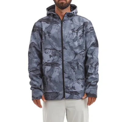 Wholesale Custom High Quality Autumn Camouflage Bomber Fishing Waterproof Jacket Windproof Warm Breathable Adjustable Hood Face
