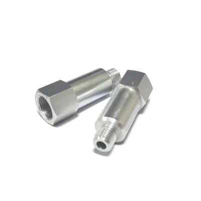 LS Engine Swap M12x1.5 to 3/8 NPT Extended Coolant Temperature Sensor Adapter 64mm - Aluminum / Stainless Steel