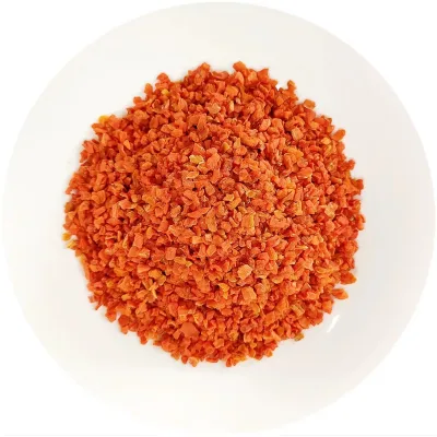 Food Grade AD Dried Minced Carrot 10x10/5x5/3x3/3x3x20mm