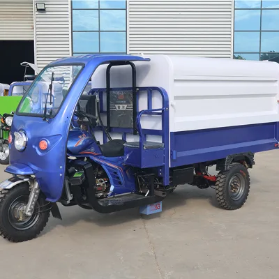 Mini Tricycle Garbage Truck Garbage Compression Truck Garbage Collection Truck for Sale