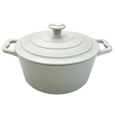 Enameled Cast Iron Dutch Oven Versatile Cooking with Self Basting Lid Suitable for Gas Induction Oven Ideal for Baking Stews