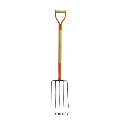 Gardening Tool Carbon Steel Fork Head Manure Hay Farming Pitchfork Fork