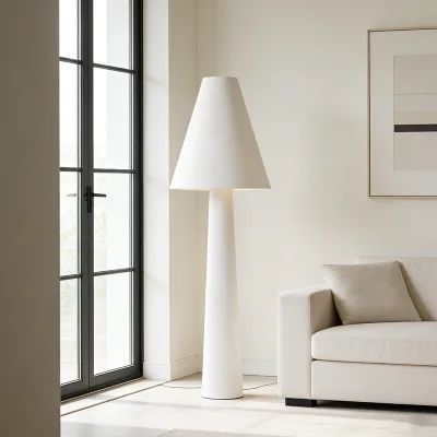 Japanese Wabi-Sabi Style Living Room Bedroom Study Room Tea Room Ceramic Floor Lamp Sofa Side Hotel High-End Decorative Lamp