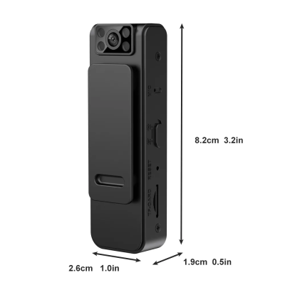 Smart Security Audio Video Recorder Small Lightweight Video Camera 1080P With Night Vision
