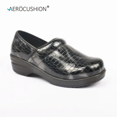 Uniform Custom logo Black Nursing Shoes Clogs Hospital Medical Nurses Clog With Patterns