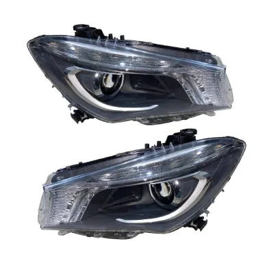 Used OEM Xenon HID Headlight for Mercedes CLA W117 X117 C117 Pre-Facelift 2014 - 2016 A1179066300 A1179066400 Hernia Headlights