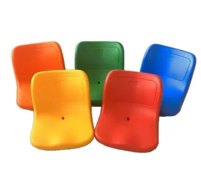 Heavy-Duty Mid Back Bleacher Seats, UV-Resistant Grandstand Chairs for Indoor Outdoor Sports Venues, Customizable