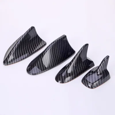 Carbon Fiber Color Various Car Antennas Accessories Roof Decoration Universal Auto Car Radio Shark Sharp Fin Car Antenna