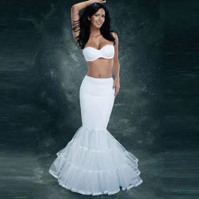 Custom Bridal Crinolines Wedding Accessories White Wedding Dresses Petticoats Soft Western Technics Time