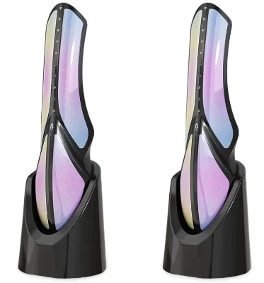 4-Colour LED Face and Neck Massager for Skin Care 3 Gears Adjustable Multifunctional Portable Face Massager