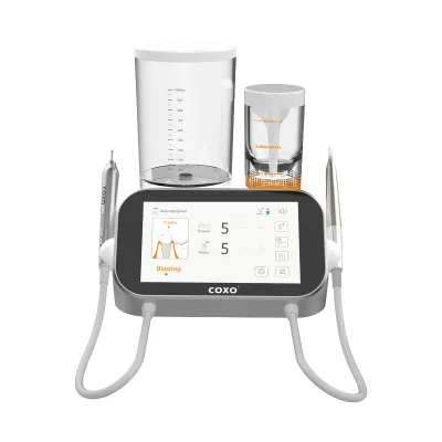 EUR VET Dental Air Polishing & Ultrasonic Scaling Unit Professional 2-in-1 Periodontics Device with CE Certification