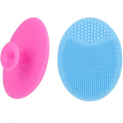 Silicone Baby Cradle Cap Brush, Silicone Shower Bath Body Brush Hair Scalp Washing Massage Brush