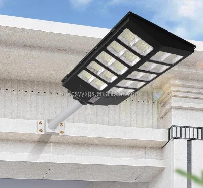 High Brightness 2000W COB LED Solar Street Lamp IP67 Waterproof Plastic DC Solar Highway Outdoor Use