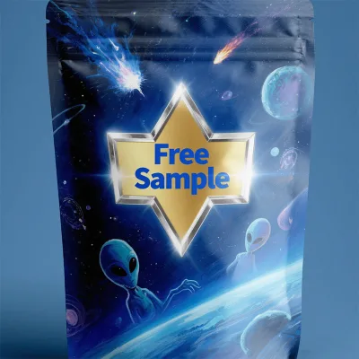 Doypack 3.5g 7g 14g Mylar Bags Stand up Pouch Ziplock Mylar Bags With Personalized Resealable Die Cut Foil Pouches
