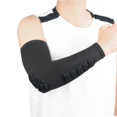Cross-border Outdoor Basketball Breathable Impact-resistant Elbow Pads; Football Badminton Protective Gear; Sports-grade Elbow