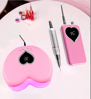 Nails UV Gel Set Lamp Professional Electric Kit With UV Lamp Drill Nails
