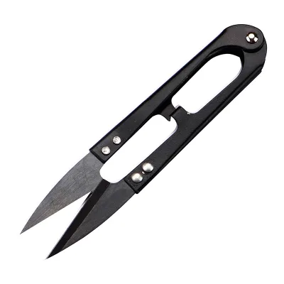 1 Piece U Shape Stainless Steel Thread Cutter Cross Stitch Snip Scissors Embroidery Sewing Trimming High Quality D&D Handmade