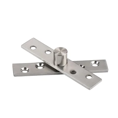 360 Degree Stainless Steel Door Hinge Modern Design up Shaft Rotating Pivot Hinge for Wood Doors Invisible Pivot Door Joints
