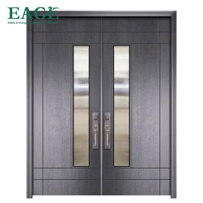 New Modern Italy Design Hot Sale Stainless Steel Anti-Theft Exterior Security Entry Doors Cheap Price