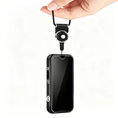 Professional Magnetic Voice Activated Recorder Long Standby Mini Audio Recording Device One-Button Recording Noise Reduction Rec