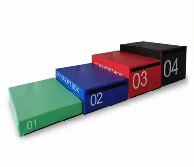 Hot Selling Gym Training for Sit Ups, Safe Soft Three-dimensional 4-in-1 Box Jumping