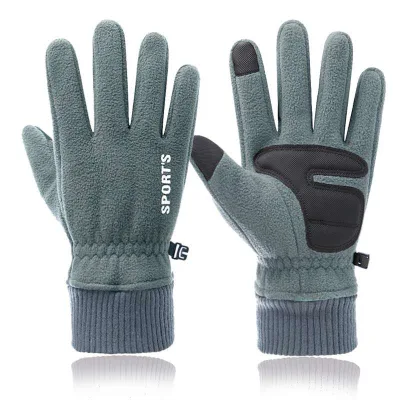 High Quality Custom Masonic Logo Fleece Cycling Gloves Best Price Touchscreen Ski Sports Gloves for Winter Free Size for Daily