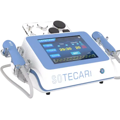 Economical RF Therapy Physiotherapy Machine 448K for Body Wrinkle Removal and Weight Loss with US/EU Plugs