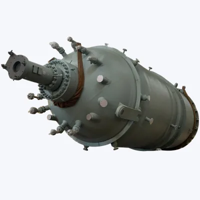 50m3 Industrial S31603 Automatic Jacketed Tank Reactor for Resin Synthesis High Efficiency Self Suction Agitation