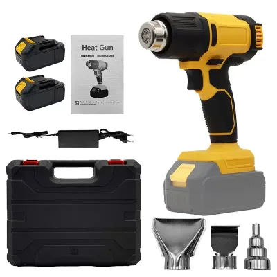 Digital Display Lithium Battery Cordless for Temperature Control 21V 600W 550 Adjustable Portable Industrial Grade Heat