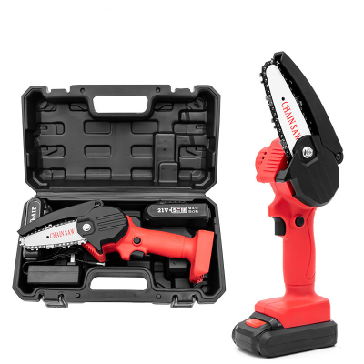 Mini Electric Chainsaw Electric Chainsaw Battery Electric  Lithium Chainsaw