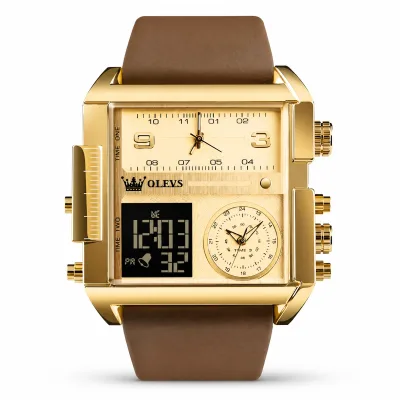 For 1101 Electronic Wrist Watch New Chronograph IP68 Calendar Quartz Smartwatch Digital Fashion Design Square Case Sports