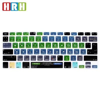 Unique Gift Ideas Durable Serato DJ Shortcuts Keyboard Skin ODM Functional Silicone Keypad Covers for Mac Computer and Laptop