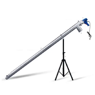Bracket Can Be Customized Auger Feeder Rice Grain Particle Electric Screw Suction Machine